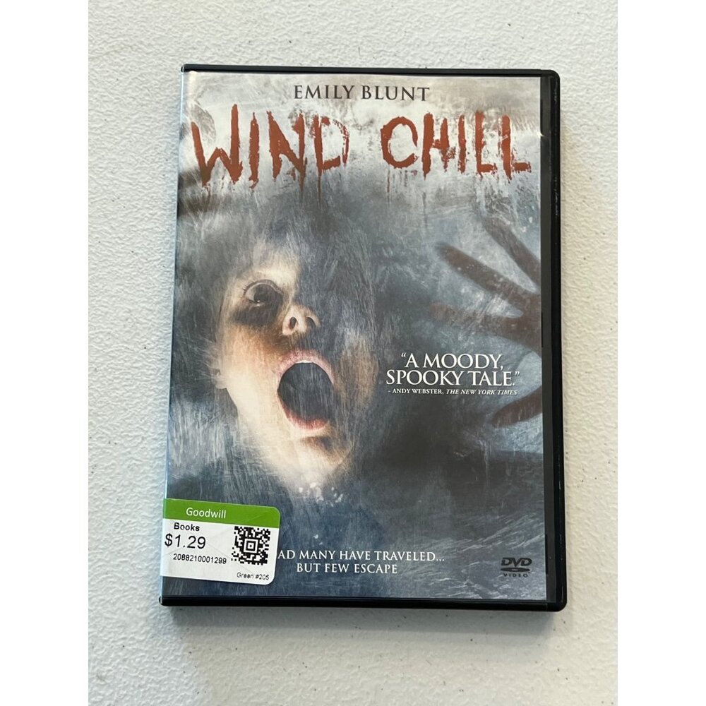 Wind Chill 2007 DVD Horror Movie Emily Blunt Ashton Holmes Pre-Owned